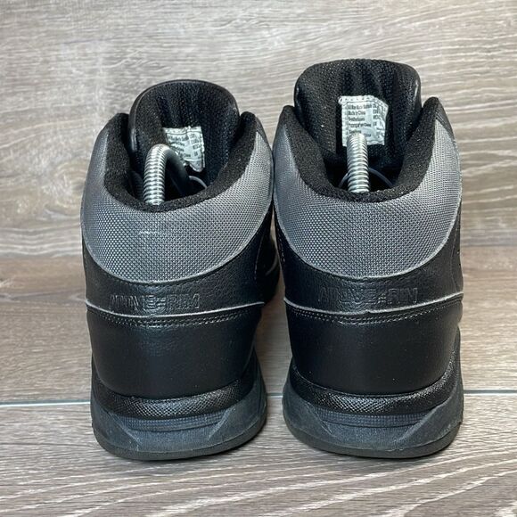 Above the Rim ATR Mens Sz 8.5 Black Gray Mid Top Lace Up Basketball Sneakers - Picture 4 of 11